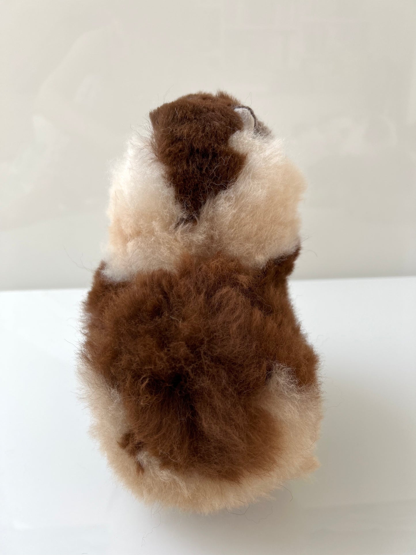 Alpaca cuddly toy cookie caramel