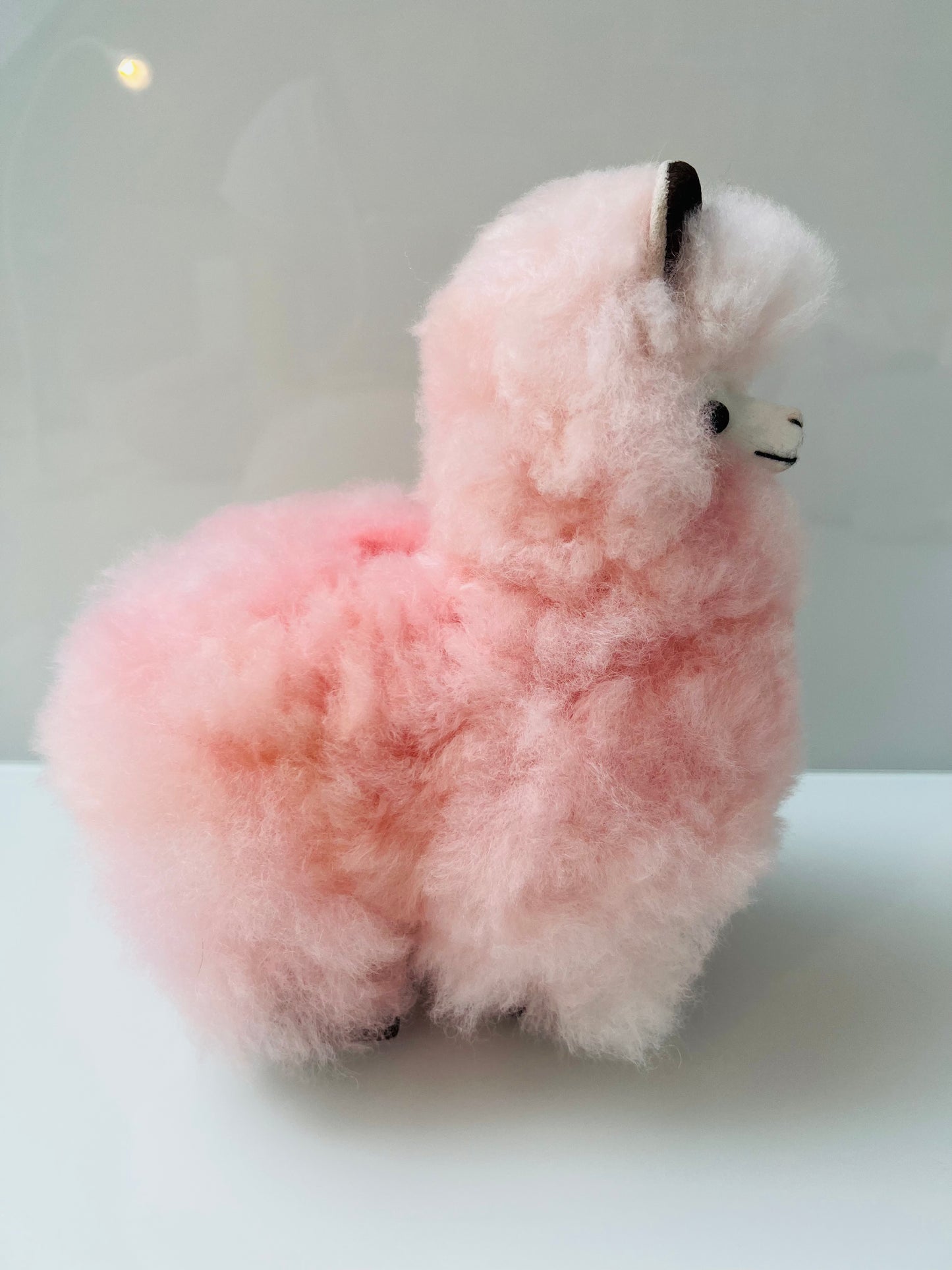 Alpaca soft toy pink