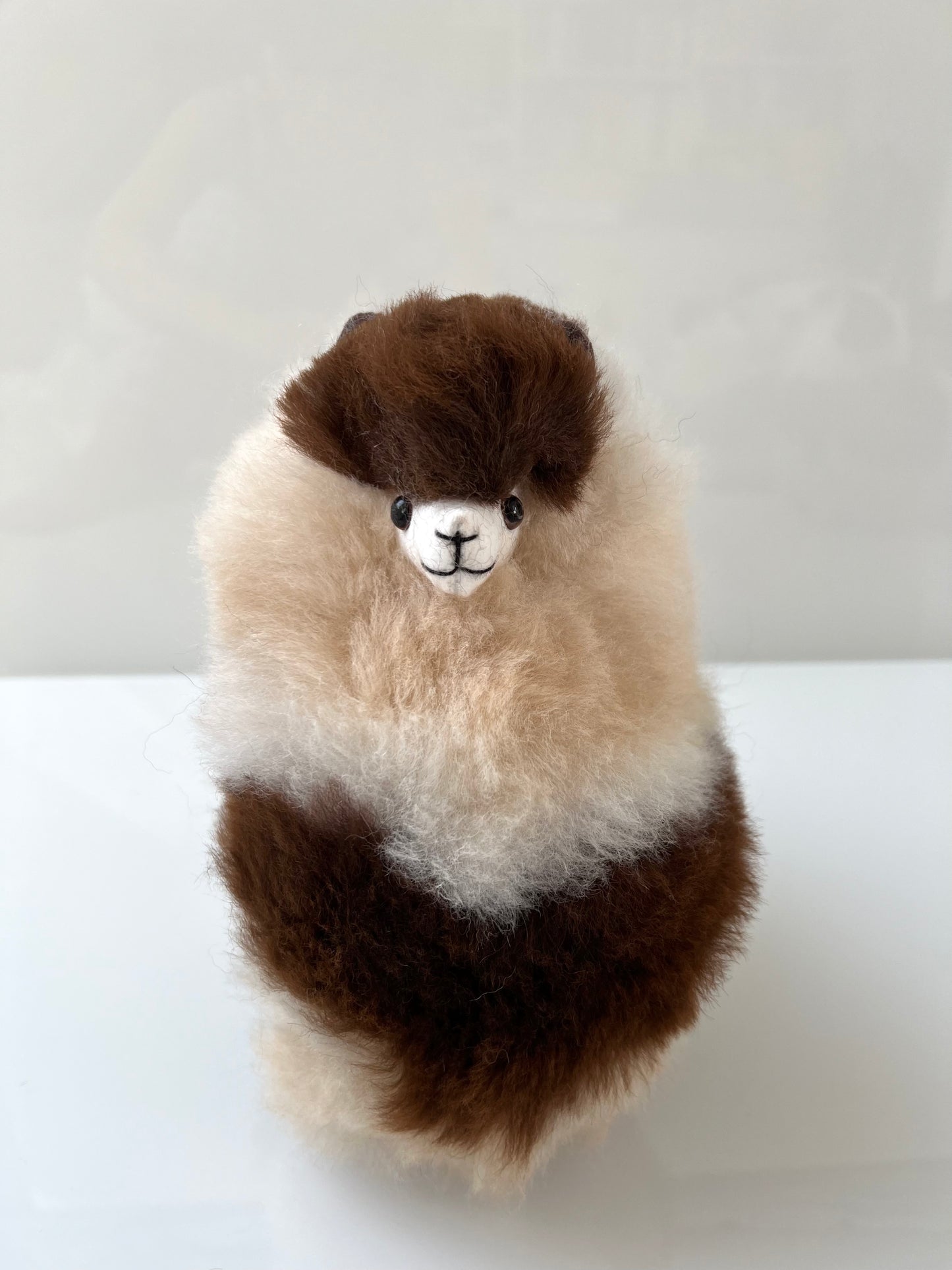 Alpaca cuddly toy cookie caramel