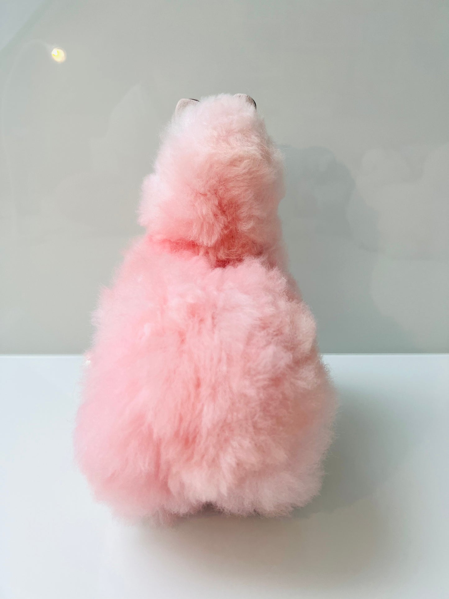 Alpaca soft toy pink