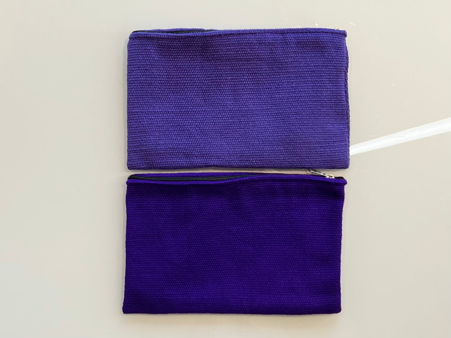 Clutch bag alpaca wool purple