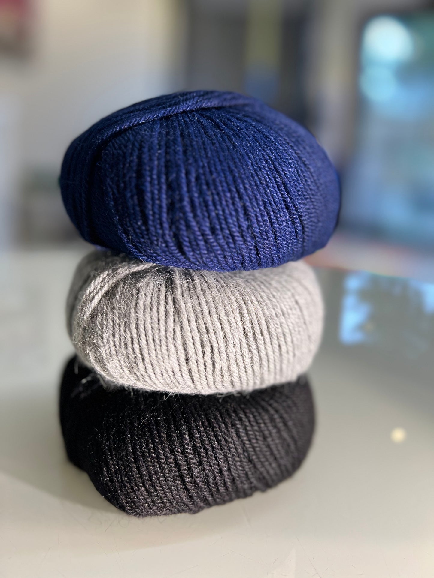 Wool Luxury Baby Alpaca Blue